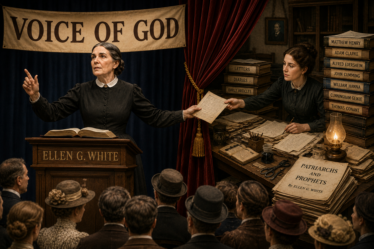 Marian Davis - the woman behind the spirit of prophecy (copyright nonsda.org)