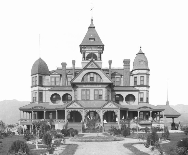 Glendale Sanitarium, 1890. Photo courtesy of USC.