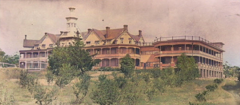 Sydney Sanitarium circa 1903 (public domain)