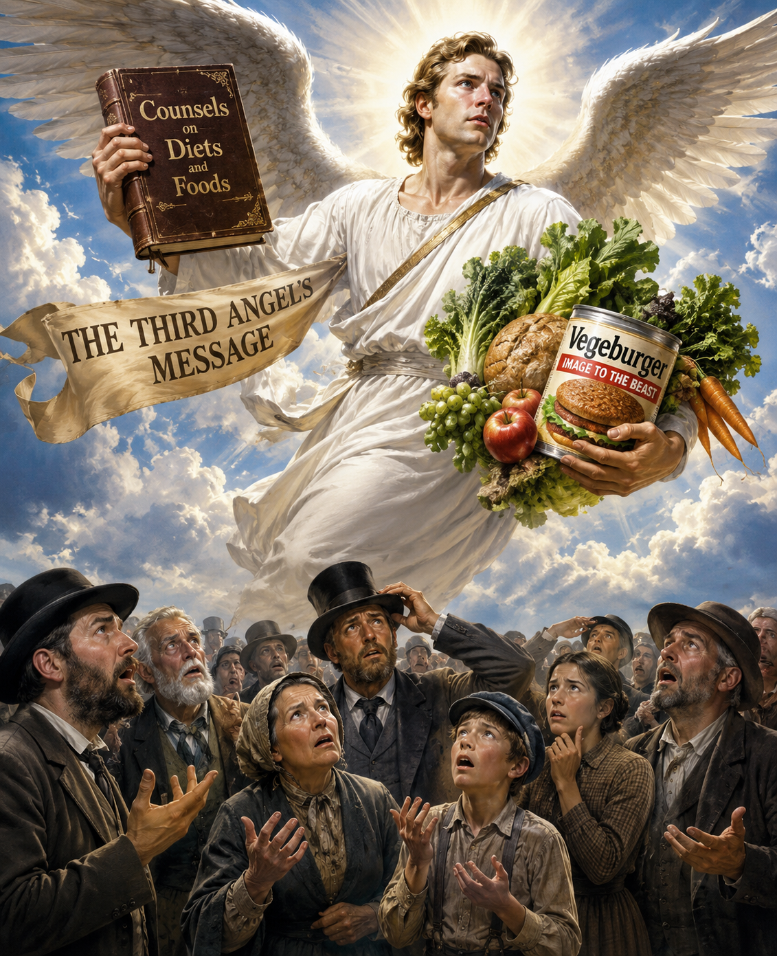 Ellen White's Three Angels' Message replaces the true gospel