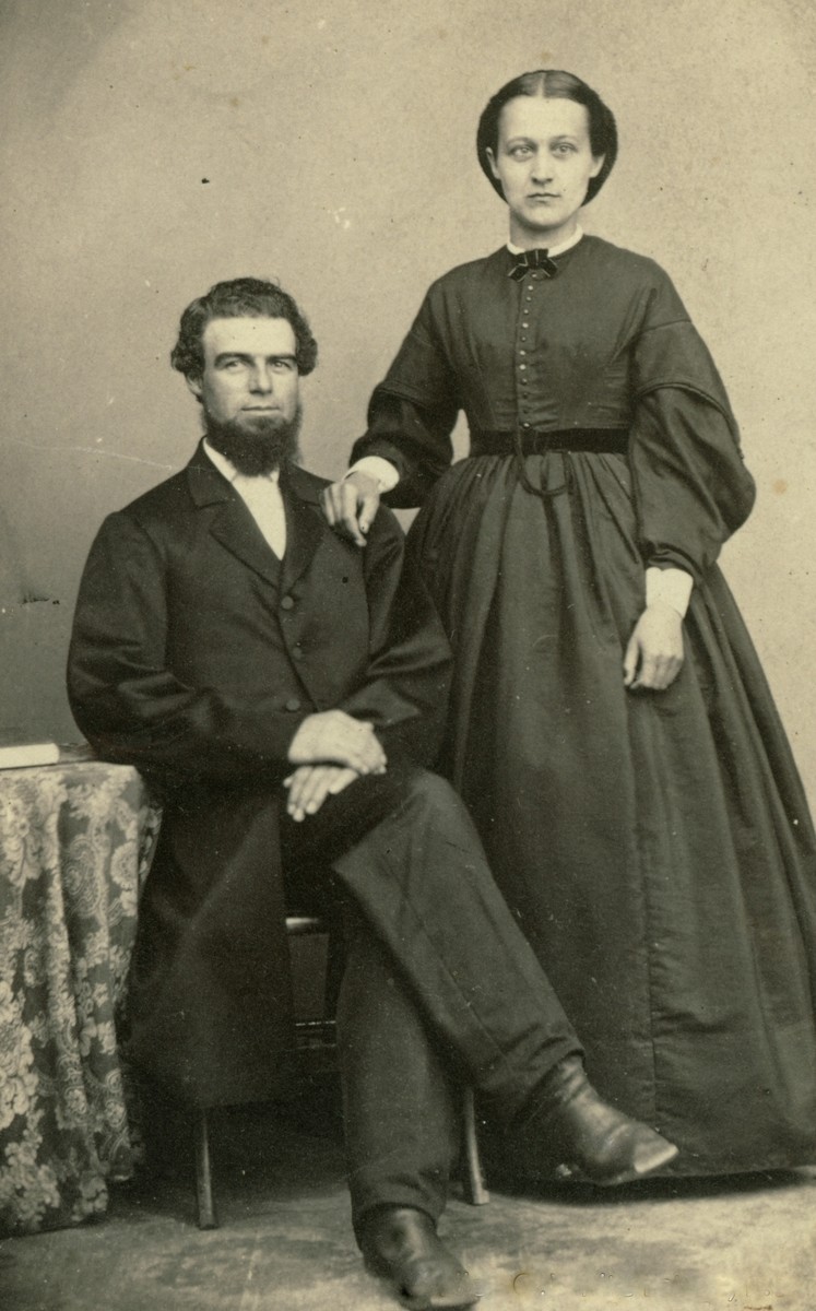 Isaac D. and Adelia Van Horn. Source: Public domain photo.