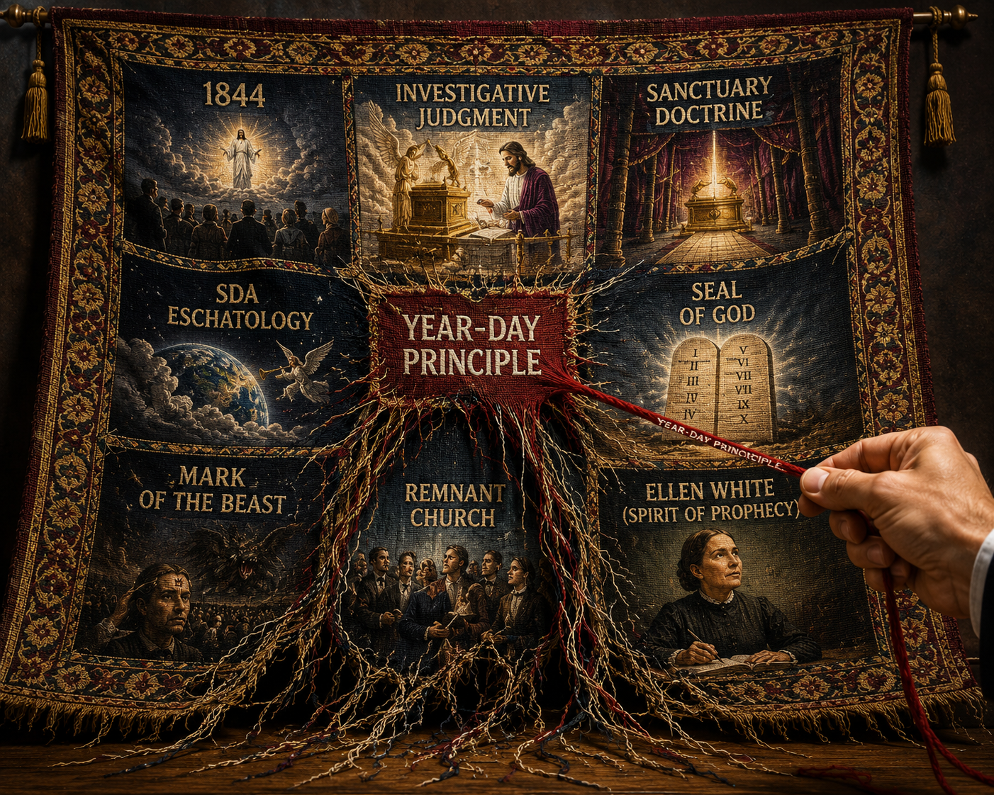 Pulling the thread of the year-day principle unravels SDA teachings (copyright 2026 nonsda.org)